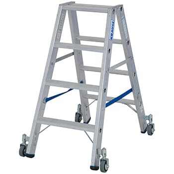 Krause Stabilo kotrljajuće obostrane merdevine 2x4 gazišta 124821 - slika 6