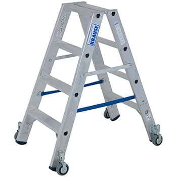 Krause Stabilo kotrljajuće obostrane merdevine 2x4 gazišta 124821 - slika 7