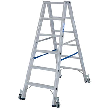 Krause Stabilo kotrljajuće obostrane merdevine 2x6 gazišta 124845 - slika 6