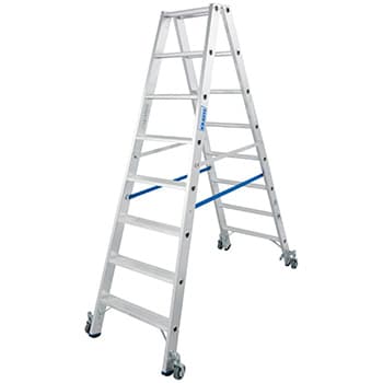 Krause Stabilo kotrljajuće obostrane merdevine 2x8 gazišta 124869 - slika 6