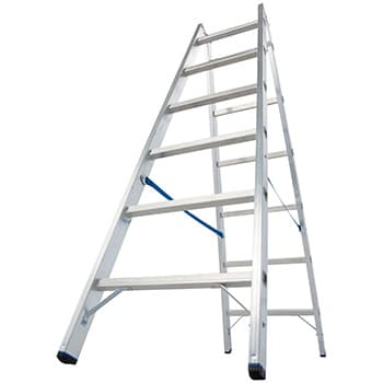 Krause Stabilo sigurnosne obostrane merdevine 2x6 gazišta 124906 - slika 3