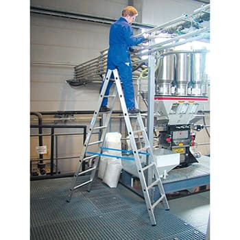 Krause Stabilo sigurnosne obostrane merdevine 2x8 gazišta 124920 - slika 8