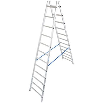 Krause Stabilo sigurnosne obostrane merdevine 2x12 gazišta 124944 - slika 6