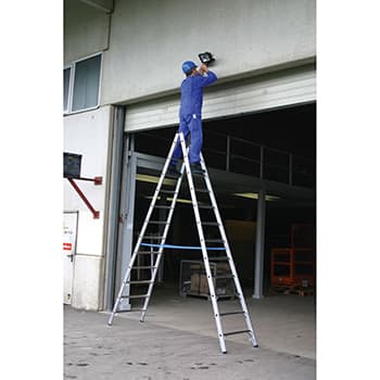 Krause Stabilo sigurnosne obostrane merdevine 2x12 gazišta 124944 - slika 8