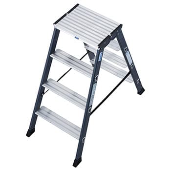 Krause Monto obostrane merdevine eloksirane SePro D 2x4 gazišta 125811 - slika 7