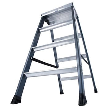 Krause Monto obostrane merdevine eloksirane SePro D 2x4 gazišta 125811 - slika 8