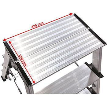 Krause Monto obostrane merdevine Treppo 2x4 gazišta 126047 - slika 2