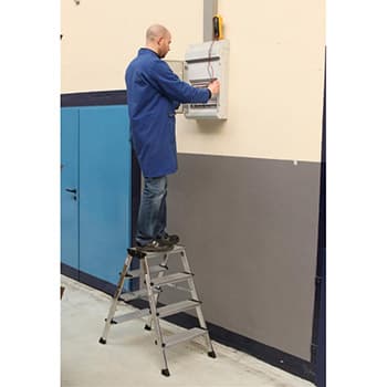 Krause Monto obostrane merdevine Treppo 2x4 gazišta 126047 - slika 7