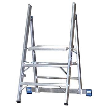 Krause Stabilo profesionalne merdevine 3 gazišta 126078 - slika 2