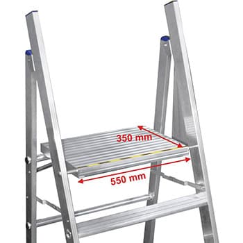 Krause Stabilo profesionalne merdevine 4 gazišta 126085 - slika 2