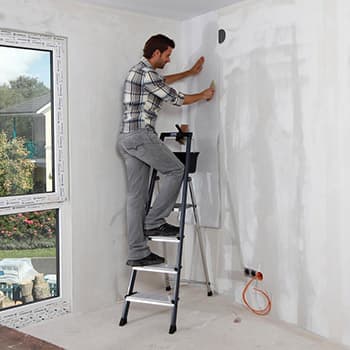 Krause Monto kućne merdevine eloksirane Securo 4 gazišta 126429 - slika 8