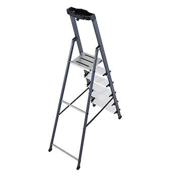 Krause Monto kućne merdevine eloksirane Securo 6 gazišta 126443 - slika 6