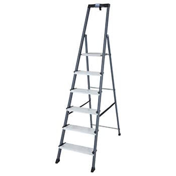 Krause Monto kućne merdevine eloksirane Securo 6 gazišta 126443 - slika 9