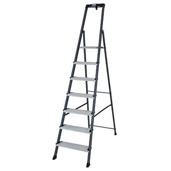 Krause Monto kućne merdevine eloksirane Securo 7 gazišta 126450 - slika 9