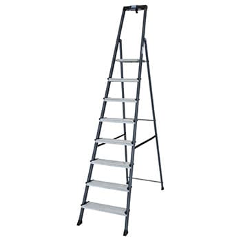 Krause Monto kućne merdevine eloksirane Securo 8 gazišta 126467 - slika 9