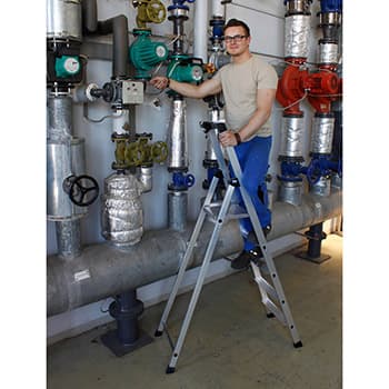 Krause Monto kućne merdevine Solido 5 gazišta 126641 - slika 7