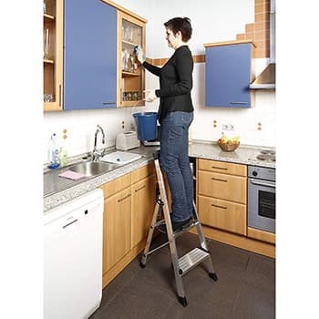 Krause Monto kućne merdevine Sepuro 2 gazišta 127204 - slika 8