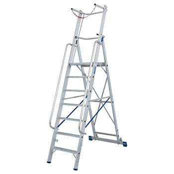 Krause Stabilo stojeće merdevine sa velikom platformom i lancem 7 gazišta 127518 - slika 6