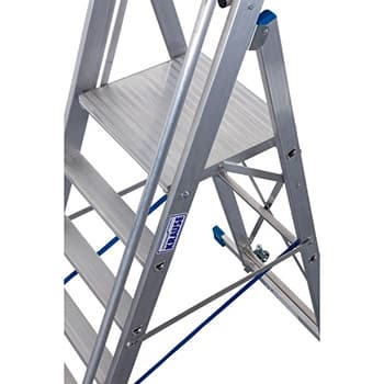 Krause Stabilo stojeće merdevine sa velikom platformom i lancem 12 gazišta 127563 - slika 4