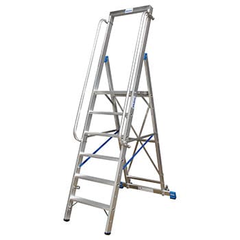 Krause Stabilo stojeće merdevine sa velikom platformom 6 gazišta 127761 - slika 5