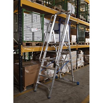 Krause Stabilo stojeće merdevine sa velikom platformom 6 gazišta 127761 - slika 6