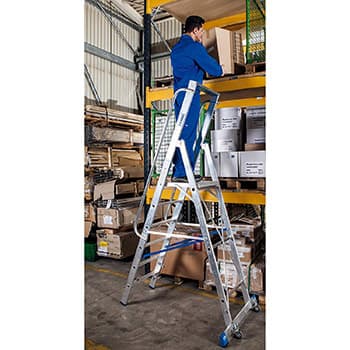 Krause Stabilo stojeće merdevine sa velikom platformom 6 gazišta 127761 - slika 7