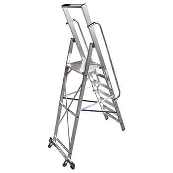 Krause Stabilo stojeće merdevine sa velikom platformom 7 gazišta 127778 - slika 4