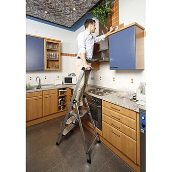 Krause Monto kućne merdevine Safety PlusLine 4 gazišta 127921 - slika 9