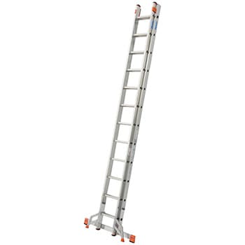 Krause Monto merdevine na izvlačenje Fabilo 2x12 gazišta 129307 - slika 7
