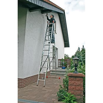 Krause Monto višenamenske merdevine Dubilo 2x12 gazišta 129505 - slika 7