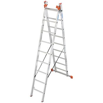 Krause Monto mnogonamenske merdevine Tribilo 3x9 gazišta 129673 - slika 3