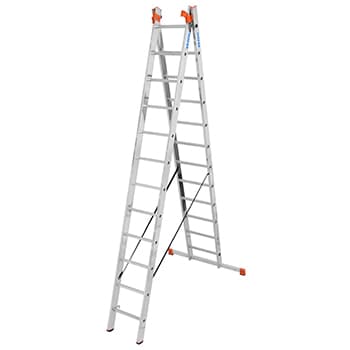 Krause Monto mnogonamenske merdevine Tribilo 3x12 gazišta 129703 - slika 3