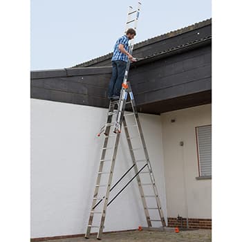 Krause Monto mnogonamenske merdevine Tribilo 3x14 gazišta 129727 - slika 4