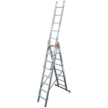 Krause Monto mnogonamenske merdevine Tribilo 3x8 gazišta kontra nastavak 129741 - slika 2