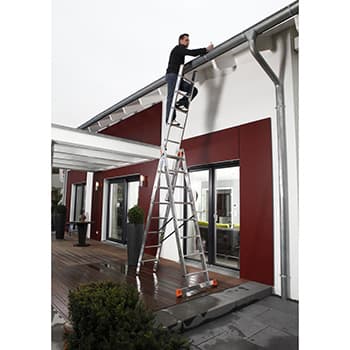 Krause Monto mnogonamenske merdevine Tribilo 3x8 gazišta kontra nastavak 129741 - slika 6