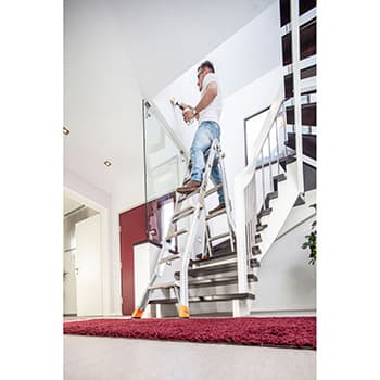 Krause Monto teleskopske zglobne merdevine Telematic 4x4 gazišta 129956 - slika 8