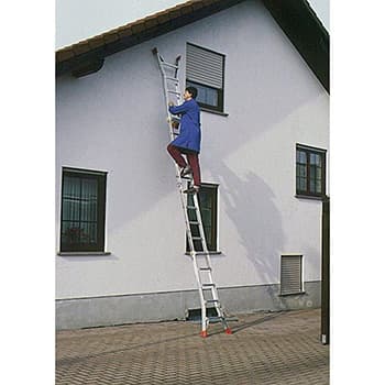 Krause Monto teleskopske zglobne merdevine Telematic 4x5 gazišta 129963 - slika 8