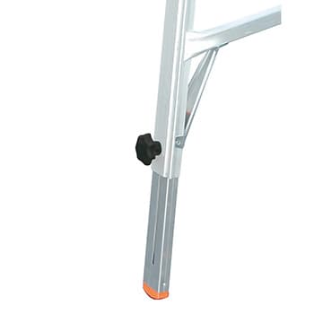 Krause Monto teleskopske zglobne merdevine sa 4 produživa kraka TeleVario 4x4 gazišta 129970 - slika 7