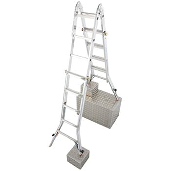 Krause Monto teleskopske zglobne merdevine sa 4 produživa kraka TeleVario 4x5 gazišta 129987 - slika 5