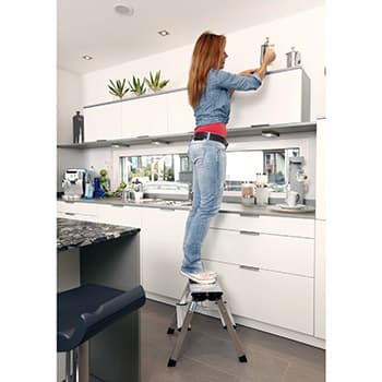 Krause Monto sklopive merdevine Treppy 2x2 gazišta 130013 - slika 6