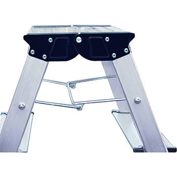 Krause Monto pokretne sklopive merdevine Rolly 2x2 gazišta alu 130037 - slika 4