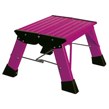 Krause Monto obostrane merdevine Treppy PlusLine 1 gazište pink 130358 - slika 2