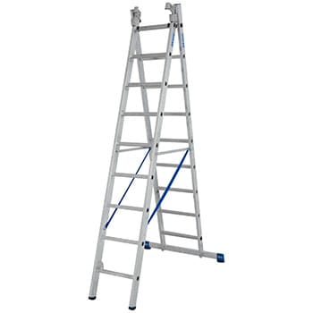 Krause Stabilo mnogonamenske merdevine 3x9 gazišta kontra nastavak 133755 - slika 5