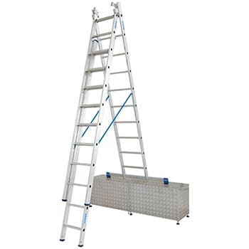 Krause Stabilo mnogonamenske merdevine 3x10 gazišta kontra nastavak 133762 - slika 4