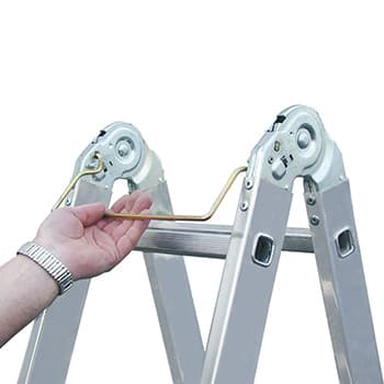 Krause Stabilo kombinovane zglobne merdevine 2x3 - 2x6 gazišta 133922 - slika 2