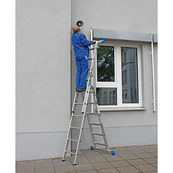 Krause Stabilo kombinovane zglobne merdevine 2x3 - 2x6 gazišta 133922 - slika 9