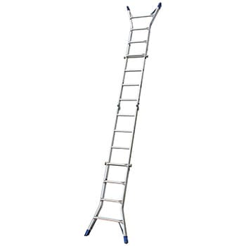 Krause Stabilo teleskopske zglobne merdevine 4x4 gazišta 133953 - slika 4