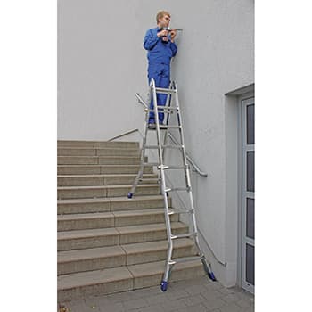 Krause Stabilo teleskopske zglobne merdevine 4x5 gazišta 133960 - slika 7