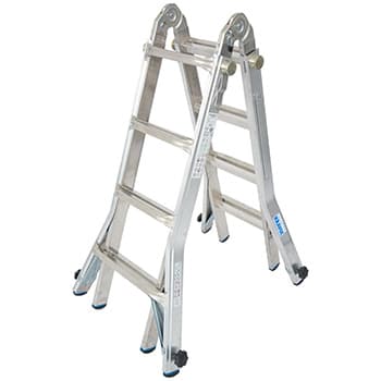 Krause Stabilo teleskopske zglobne merdevine sa 4 produživa kraka 4x4 gazišta 133977 - slika 6