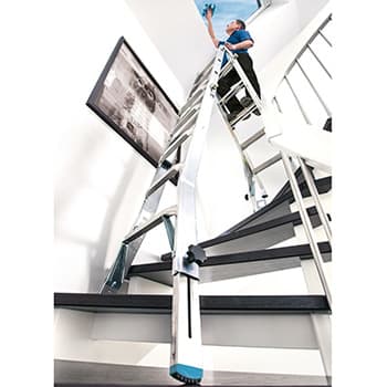 Krause Stabilo teleskopske zglobne merdevine sa 4 produživa kraka 4x4 gazišta 133977 - slika 8